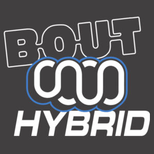 Women Relax Faded Crew - Blue Print Design